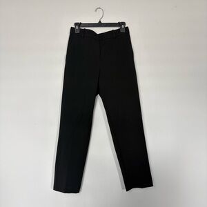 H&M Women’s High Waisted Black Dress Pants Size 8 Slightly Cropped Office-wear